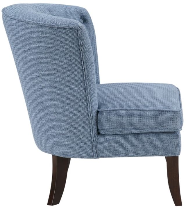 Homelegance® Melrose Blue/Espresso Accent Chair-3
