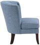 Homelegance® Melrose Blue/Espresso Accent Chair-3