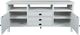 Jofran Inc. Artisan's Craft Distressed Weathered White 70" Media Console-2