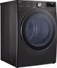 LG 7.4 Cu. Ft. Black Steel Front Load Gas Dryer-2