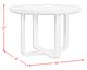 Elements International Ridgemont 5-Piece Black/White Dining Set-2