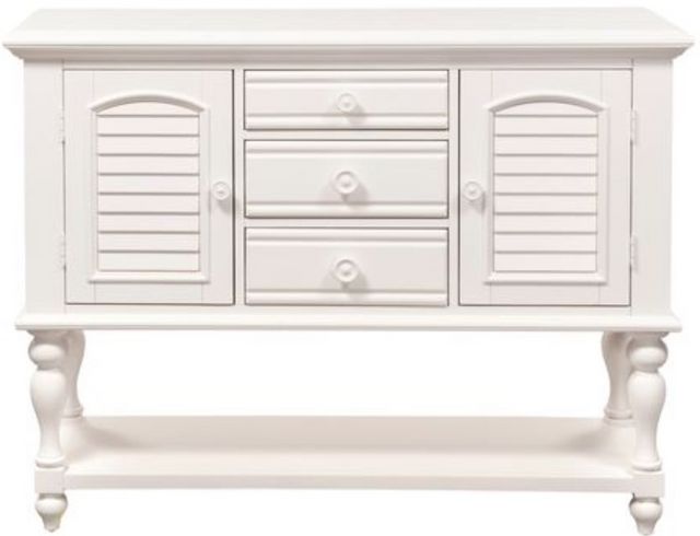 Liberty Furniture Summer House Oyster White Server-1