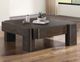 Steve Silver Co. Salina Espresso Square Coffee Table with Casters-2