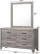 Crown Mark Hopkins Driftwood Dresser-2