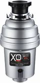 XO 0.75 HP Continuous Feed Stainless Steel Garbage Disposer-0