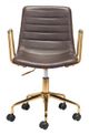 Zuo® Eric Brown Office Chair-1