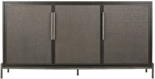 YHD Diego Dark Brown 3-Door Cabinet-2