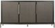 YHD Diego Dark Brown 3-Door Cabinet-2
