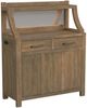 Intercon Flex Sandbar Oak Server with Leaf Storage-0