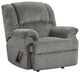 Affordable Furniture 1000 Allure Gray Manual Rocker Recliner-0