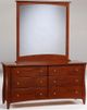 Night & Day Furniture™ Clove Cases Cherry Dresser-1