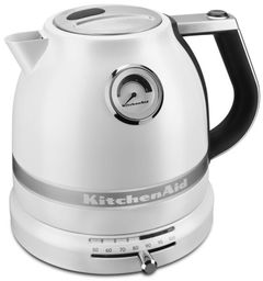 KitchenAid® Pro Line® Series 1.5 L Frosted Pearl White Electric Kettle