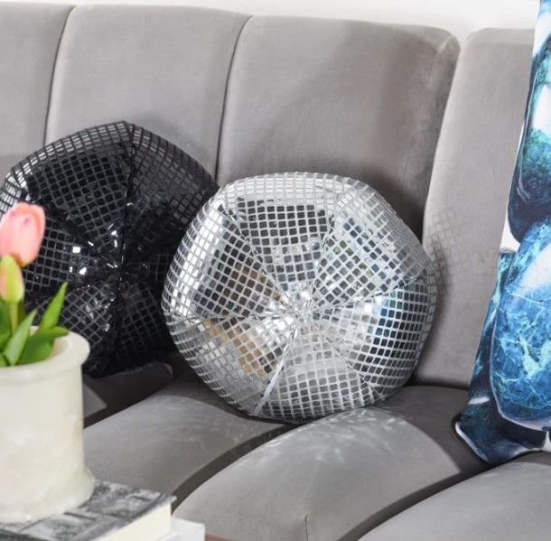 Stylecraft Dann Foley Lifestyle Silver Designer Pillow-1