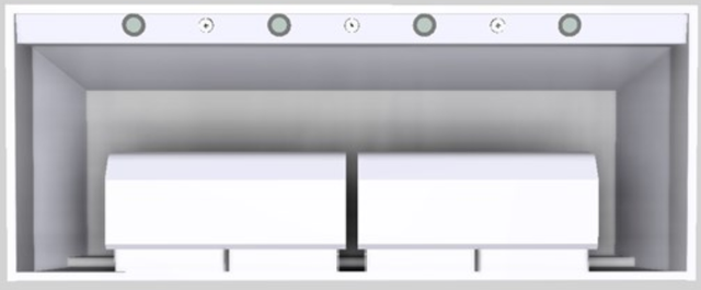 Vent-A-Hood® Designer Series 60" White Wall Mounted Range Hood-3