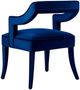 TOV Furniture Tiffany Navy Velvet Chair-2