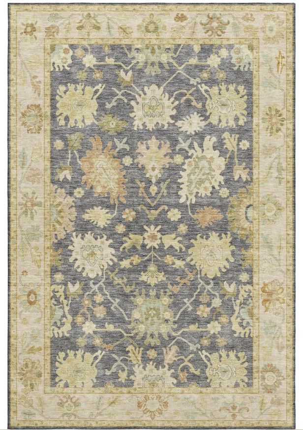 Dalyn™ Rug Company Hatay HY2 Gray 5'x8' Area Rug-0