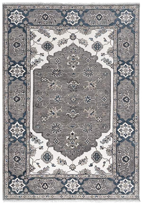 Rizzy Home Historia Gray 8'x10' Rectangular Rug-0