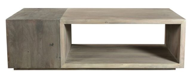 Moe's Home Collection Timtam Light Grey Coffee Table-1