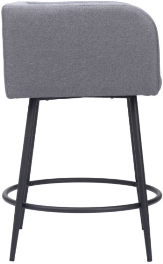 Zuo® Modern Horbat Gray Counter Stool-1