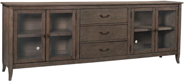 aspenhome® Blakely Sable Brown 95" Console and Hutch-1