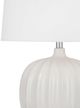Bassett Mirror Lotus White Table Lamp-1