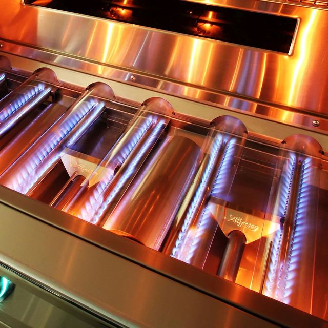 Alfresco™ Intelligent 3-Burner Blue Lilac Built In Liquid Propane Grill-4