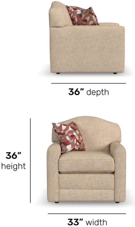 Flexsteel® Customizable Aggie Chair-2
