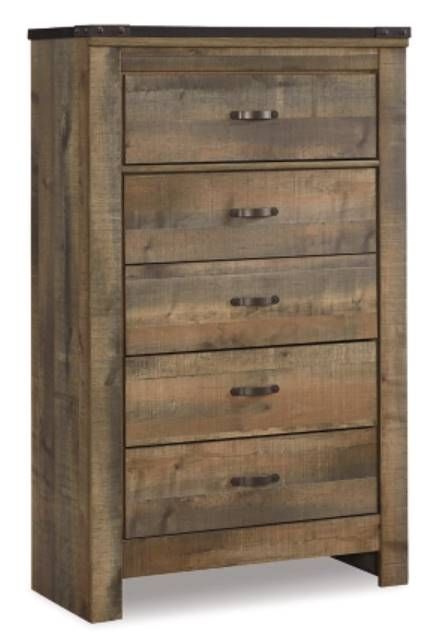 Signature Design by Ashley® Trinell 6-Piece Brown Twin Bookcase Bed Set-3