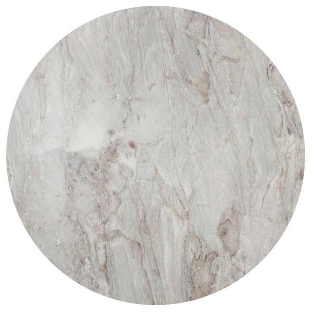 Liberty Furniture Danby Alabaster Cocktail Table with Nutmeg Base-4