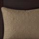 Olliix by Madison Park Mocha King Quebec Reversible Bedspread Set-3
