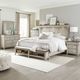 Liberty Furniture Ivy Hollow 5-Piece Dusty Taupe/Weathered Linen King Mantle Storage Bedroom Set-1