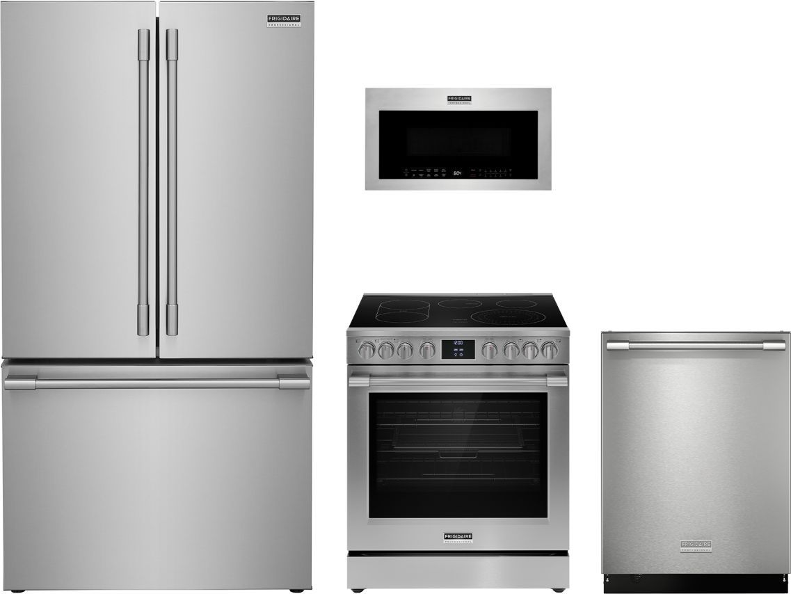 Frigidaire Professional® 4 Piece Stainless Steel Kitchen Package 