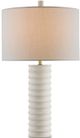 Currey & Company Snowdrop Natural/Off-White Table Lamp-0