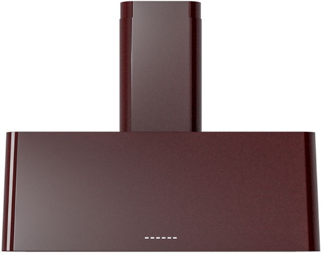 Ilve® Nostalgie II Series 36" Burgundy Wall Mounted Range Hood-0