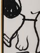 Sagebrook Home White Hand Painted Beagle-5