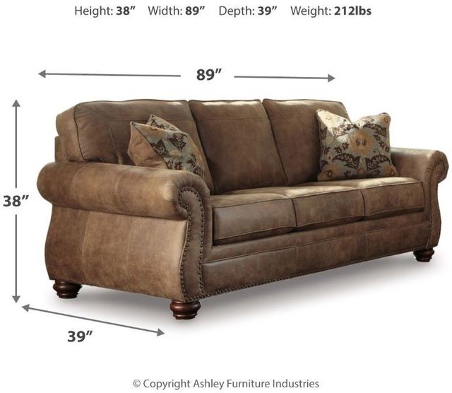 Signature Design by Ashley® Larkinhurst Earth Queen Sofa Sleeper-1