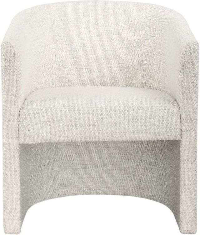 Uttermost® Encompass White Dining Arm Chair-3