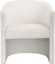 Uttermost® Encompass White Dining Arm Chair-3