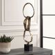 Uttermost® Loopform Hand-Finished Brass Ring Sculpture-1