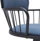Armen Living Nash Black/Blue Adjustable Bar Stool-3
