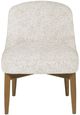 Vanguard® Furniture Edge Stocked Dining Camel/Noel Alabaster Side Chair-0