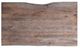 Jofran Inc. Nature's Edge Slate 60" Dining Table with Black Base-3