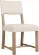 Hooker® Furniture Driftwood Lovegood Bisque/Worn Saddle Upholstered Dining Side Chair-0