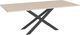Amisco Customizable Ascencio 84" Rectangular Dining Table with 1" White Oak Veneer Top-0