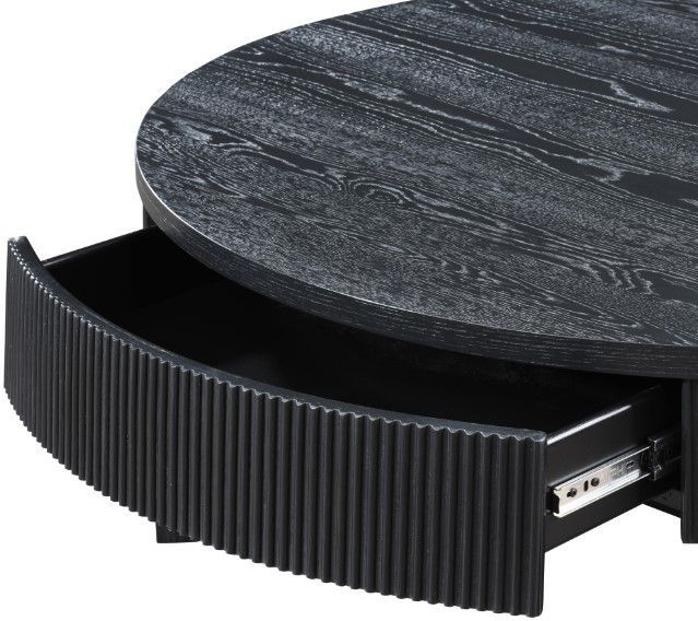 New Classic® Home Furnishings Tate Black Coffee Table-3