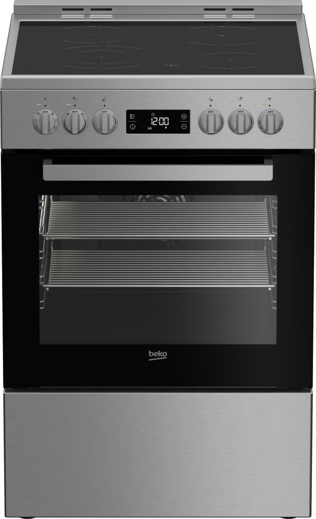Beko 24" Stainless Steel Slide In Electric Range-0