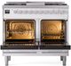 Ilve® Professional Plus II 40" White Pro Style Dual Fuel Range-1