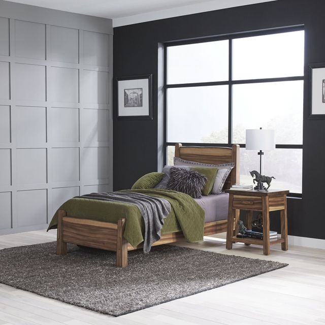 homestyles® Forest Retreat 2-Piece Brown Twin Bed Set-2