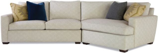 Huntington House Mod 2-Piece Curved Right-Arm Facing Sectional and Cuddle Chaise-0