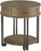 Hammary® Saddletree-Hamilton Brown Chairside Table-0